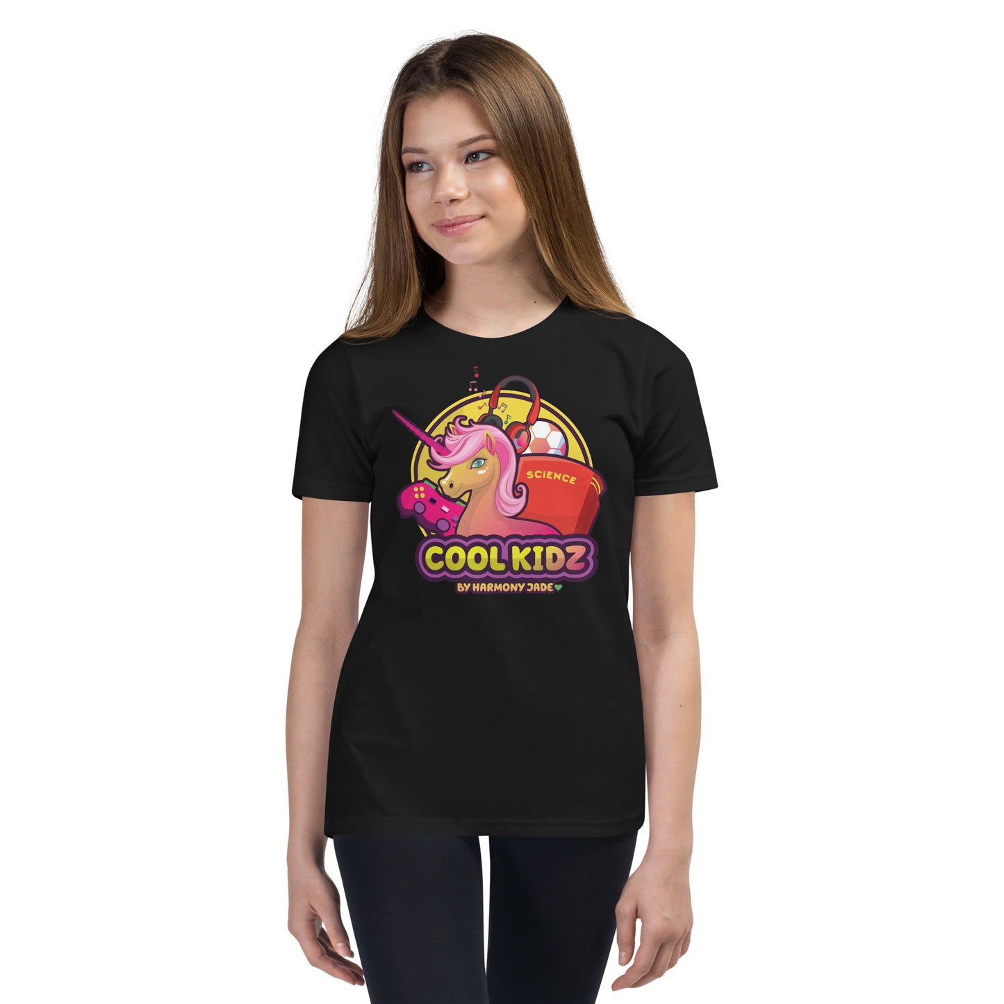 Cool Kidz HJ (Unicorn) Youth Short Sleeve T-Shirt